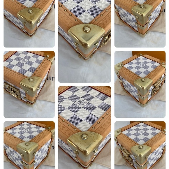 LOUIS Vuitton Damier Azur Coffret Merveilles PM - Picture 12 of 14